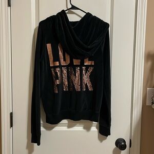 Victoria Secret PINK Velvet Jacket EUC